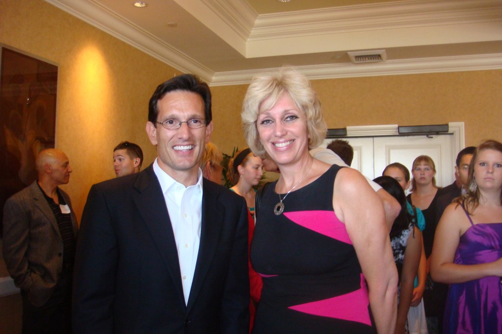 Orly with Eric Cantor