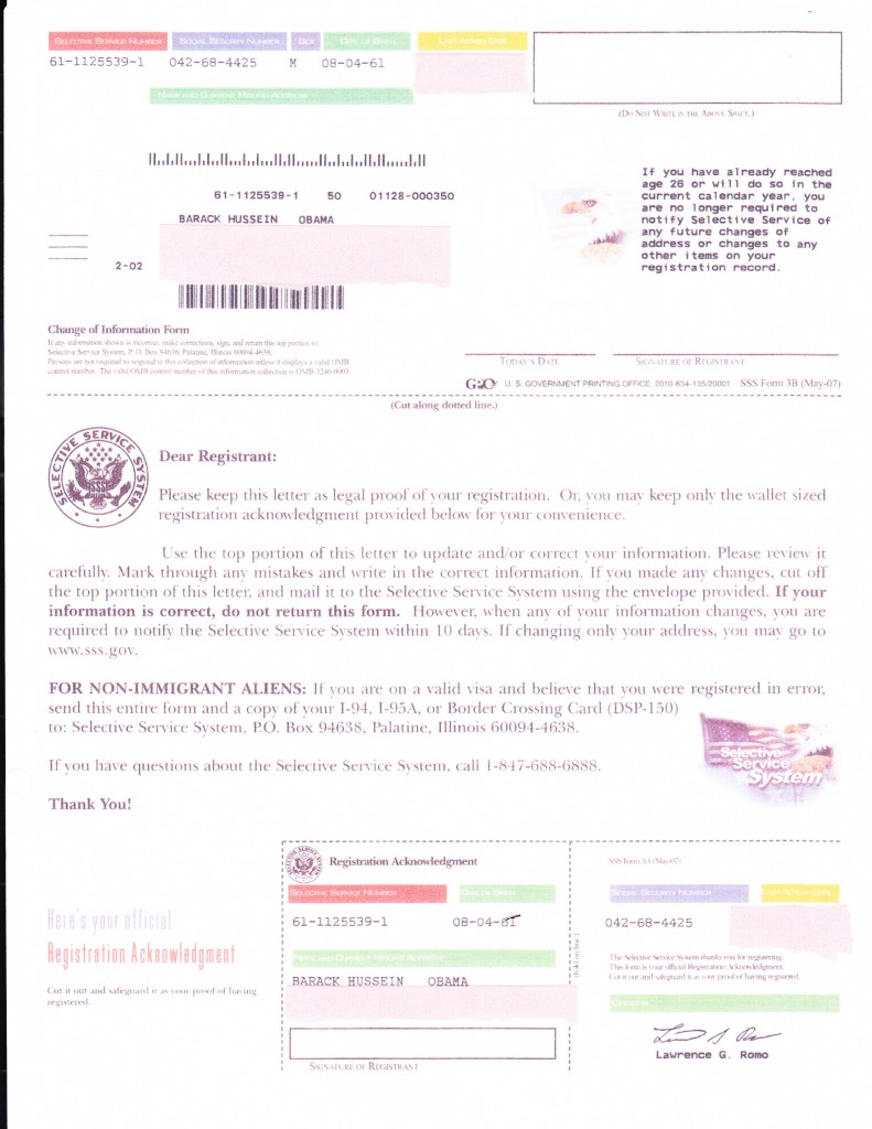 Selective service full document