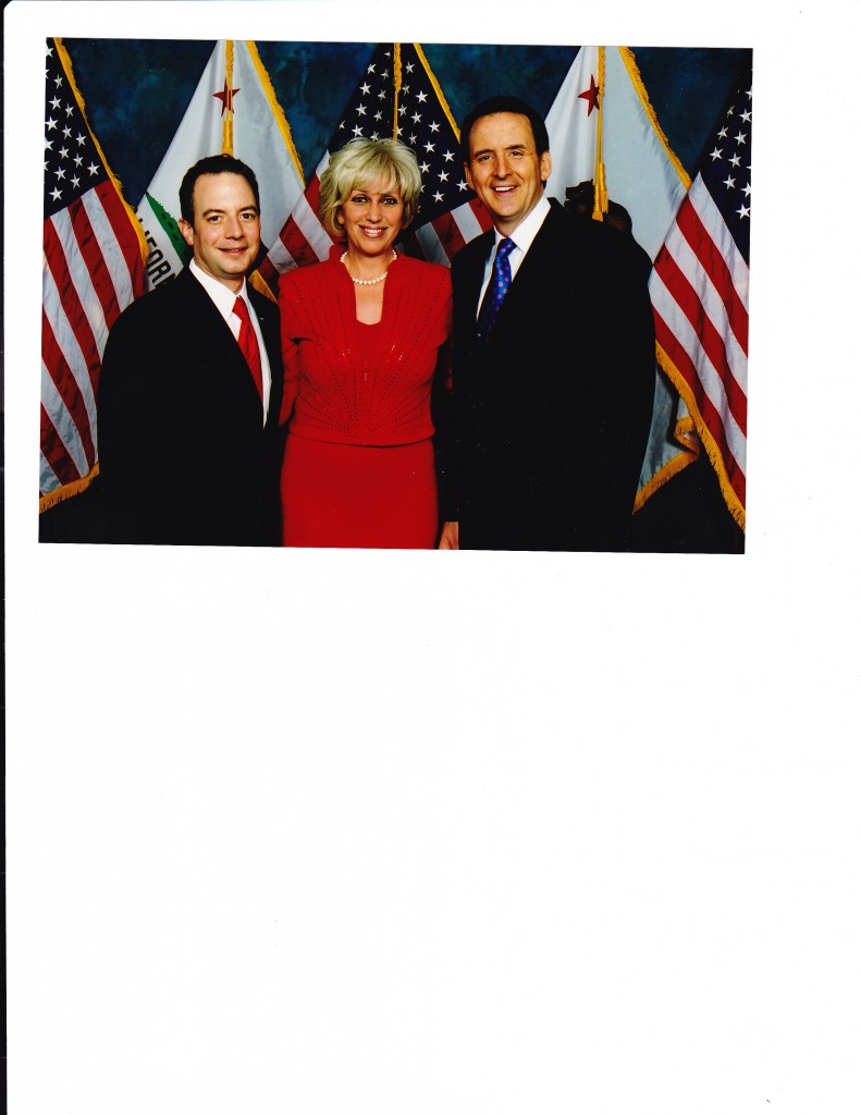 Picture with GOP chairman Reince Preibus and Gov. Tim Pawlenty