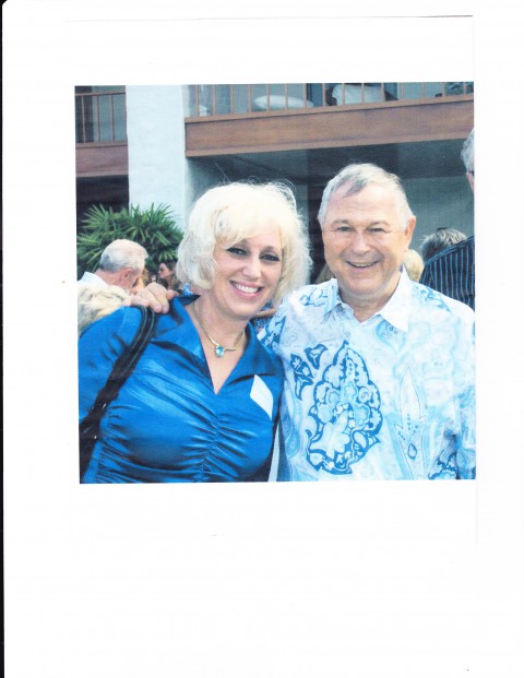 Attorney Orly Taitz with Congressman Dana Rohrabacher at his birthday party